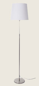 Teramo Staanlamp met conische lampenkap