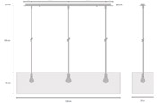 Sydney 120x25 Hoogte: Op maat