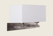 Anzi wandlamp met grote balk.